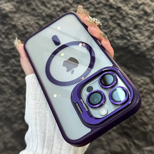 Anti-fingerprint mirror finish on Amiriva luxury iPhone case – Shockproof and water-resistant