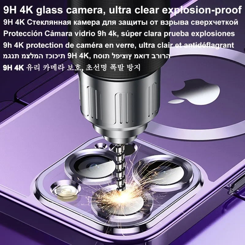 Amiriva - Luxury Plating For Magsafe Magnetic Case For iPhone - (SF1004C)