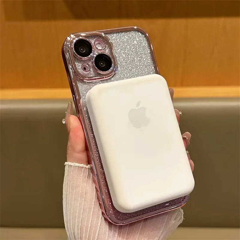 Premium Glitter MagSafe Case for iPhone - (SN121B)