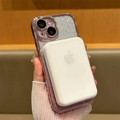 Premium Glitter MagSafe Case for iPhone - (SN121B)