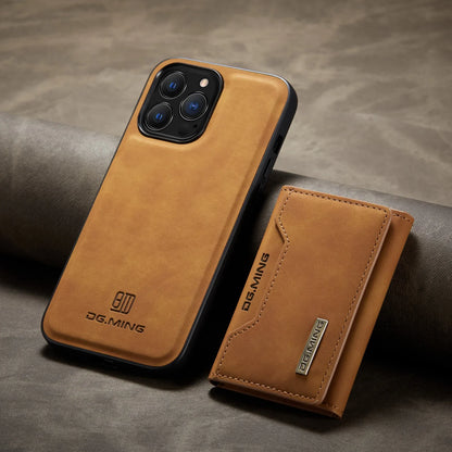 2-in-1 Magnetic Leather Wallet Case for iPhone 11–16 Pro Max – Detachable with Card Holder (ZYP333)