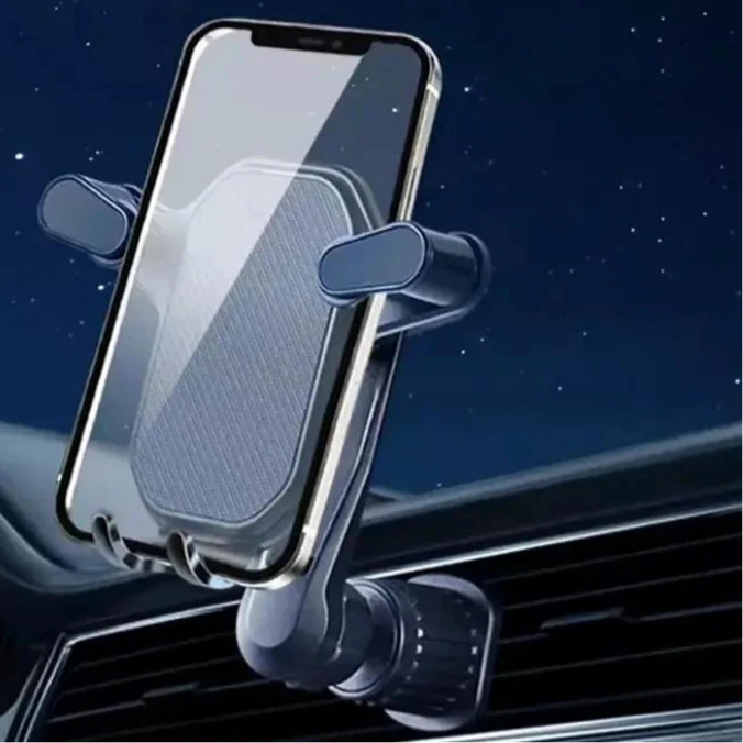 Amiriva Gravity Car Phone Holder – Triangular Air Vent Mount for Samsung, Xiaomi, Huawei
