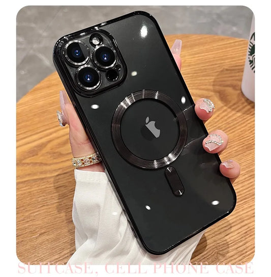 Luxury Plating Magsafe Case For iPhone - (SF1014)