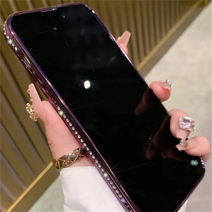 Amiriva Glitter Transparent iPhone Case – MagSafe Compatible | Fashion Meets Function - KR1001A