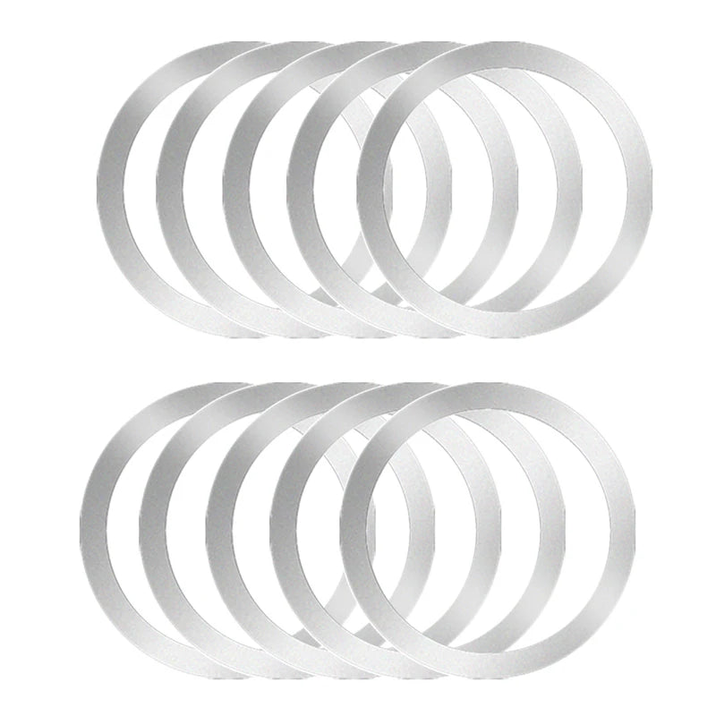 Amiriva Magnetic Wireless Charging Iron Plate Ring – Magsafe Accessory for iPhone, Samsung, Xiaomi