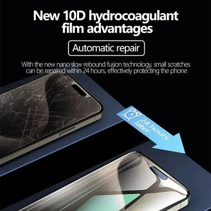5-Pack Hydrogel Screen Protector for iPhone 6–16 Pro Max – Full Cover Anti-Scratch Film (AR1009)