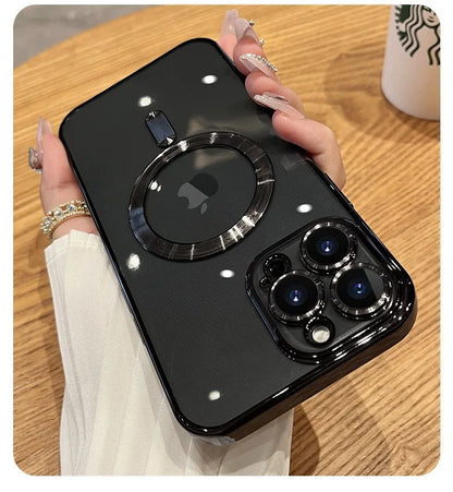 Luxury Plating Magsafe Case For iPhone - (SF1014)