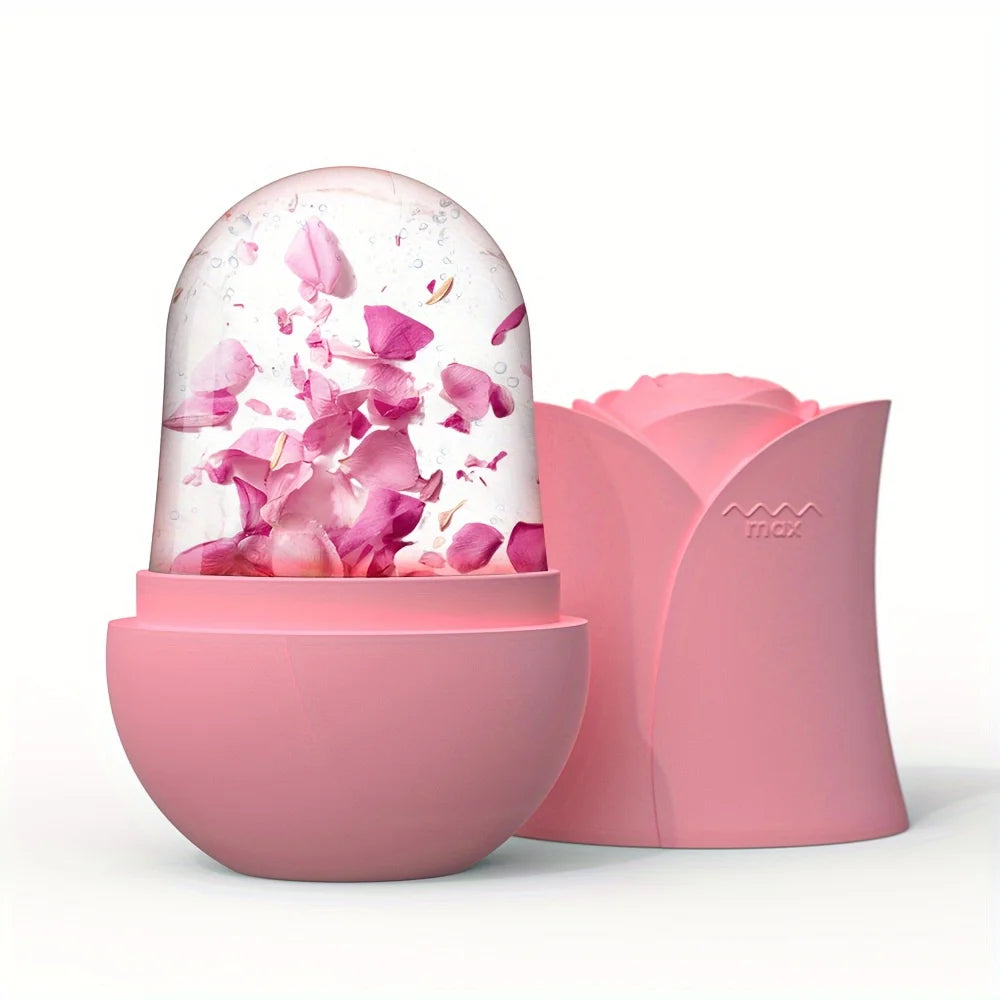 Ice Roller Massager for Face, Eyes, and Neck Cooling & Toning Tool
