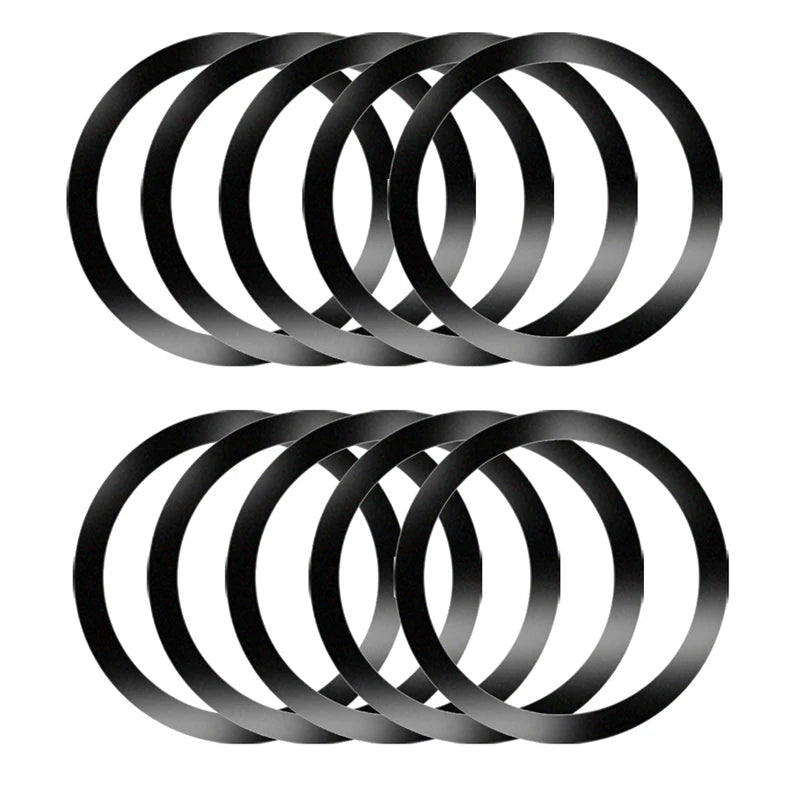 Amiriva Magnetic Wireless Charging Iron Plate Ring – Magsafe Accessory for iPhone, Samsung, Xiaomi