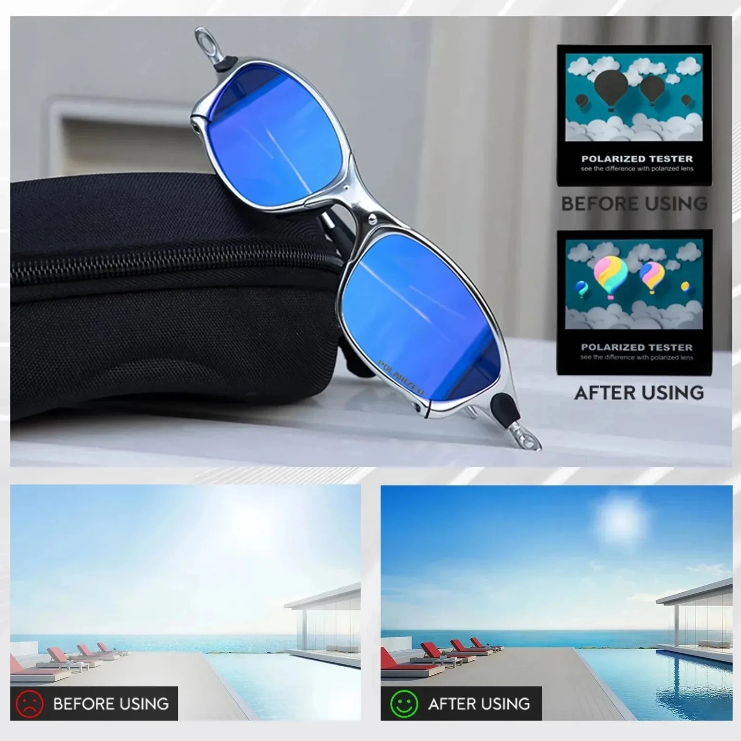 Amiriva polarized cycling sunglasses