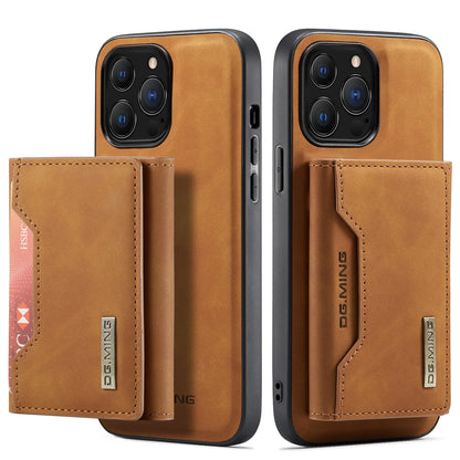 2-in-1 Magnetic Leather Wallet Case for iPhone 11–16 Pro Max – Detachable with Card Holder (ZYP333)