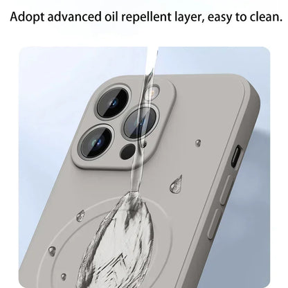 Liquid Silicone Full Coverage Case – Matte Anti-Fingerprint Protective Cover (AR1079)