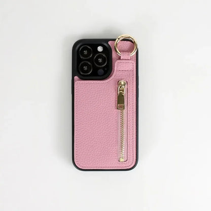 Shockproof TPU iPhone case with ring stand and wallet