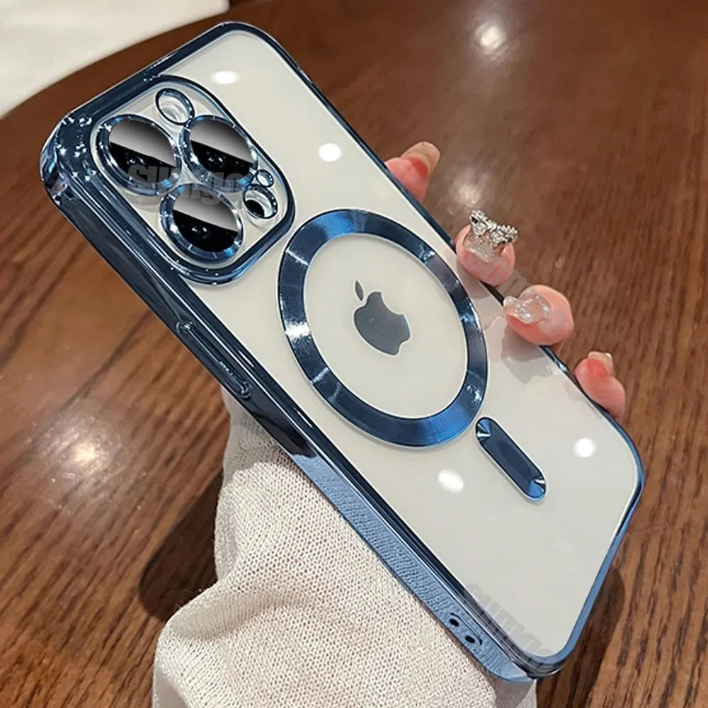 Amiriva Ultrathin Transparent Wireless Charging Case For iPhone - (IPKR03)