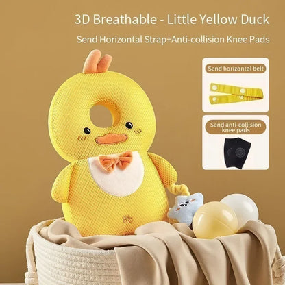 Cute baby head guard design for babies learning to walk