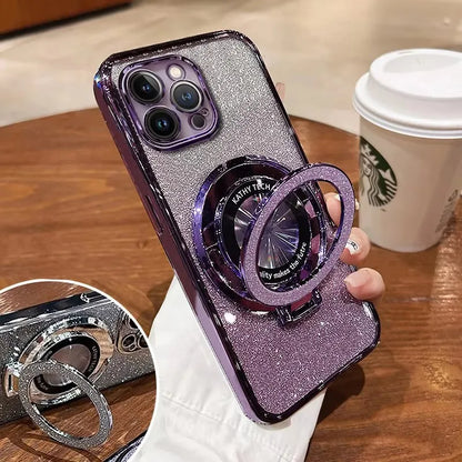 Premium Glitter MagSafe Case for iPhone - (SN121B)