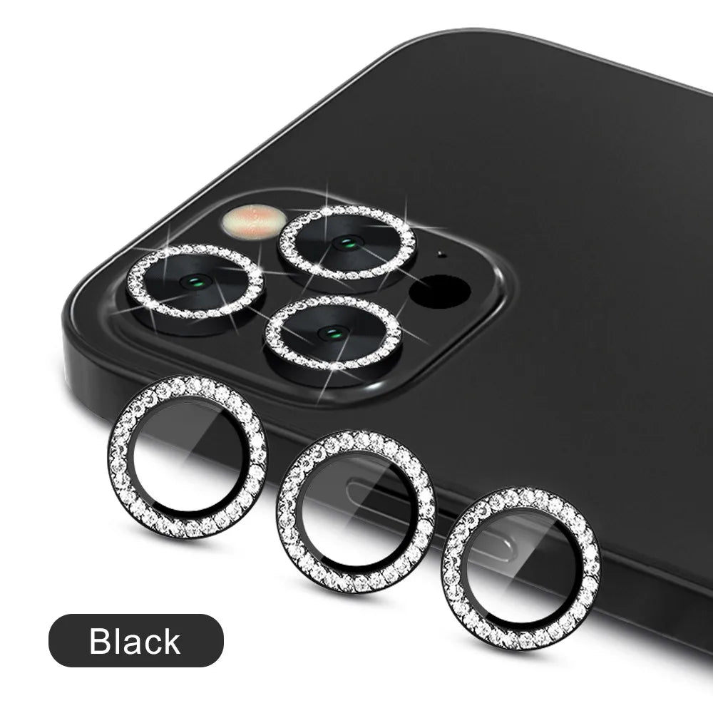 Amiriva Shockproof Diamond Cut Camera Lens Protector – Easy Installation