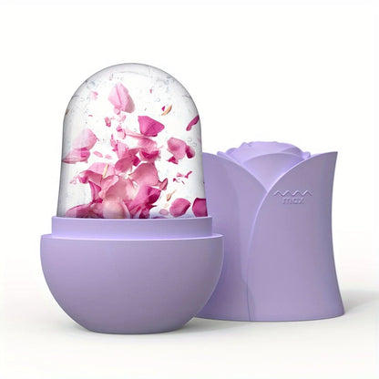 Ice Roller Massager for Face, Eyes, and Neck Cooling & Toning Tool