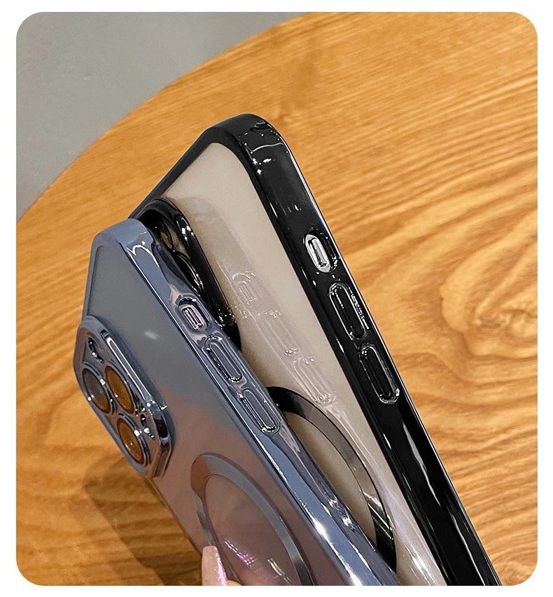 Luxury Plating Magsafe Case For iPhone - (SF1014)