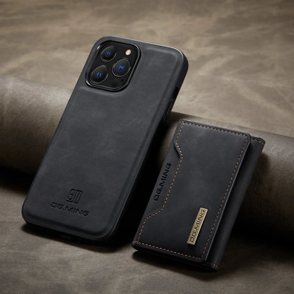 2-in-1 Magnetic Leather Wallet Case for iPhone 11–16 Pro Max – Detachable with Card Holder (ZYP333)