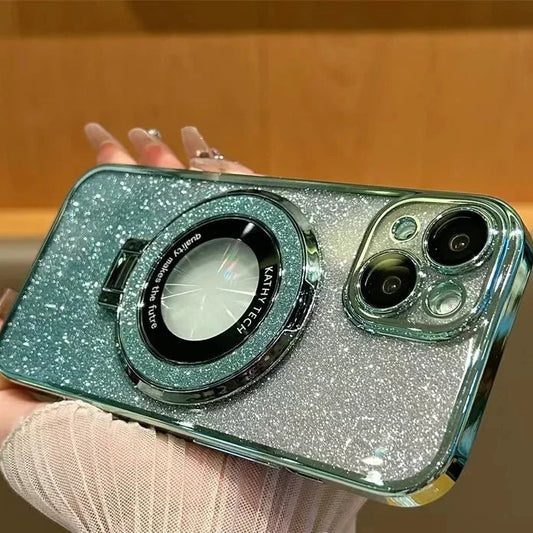Premium Glitter MagSafe Case for iPhone - (SN121B)