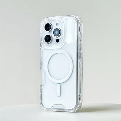 Neon Bumper Clear MagSafe iPhone Case – Shockproof & Wireless Charging Compatible- (NC1001)