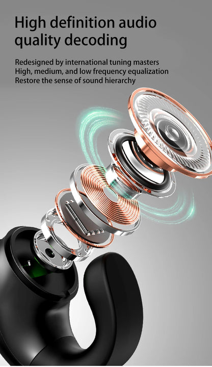 Ear Clip Bluetooth Wireless Earphones – Sport, Office & Leisure with Long Battery Life (AR1081)