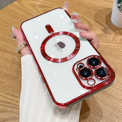 Amiriva - Luxury Plating For Magsafe Magnetic Case For iPhone - (SF1004C)