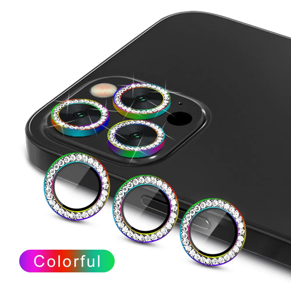 Amiriva Shockproof Diamond Cut Camera Lens Protector – Easy Installation