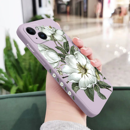 Amiriva Lightweight dustproof floral phone case – pastel flower design