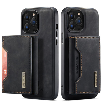 2-in-1 Magnetic Leather Wallet Case for iPhone 11–16 Pro Max – Detachable with Card Holder (ZYP333)
