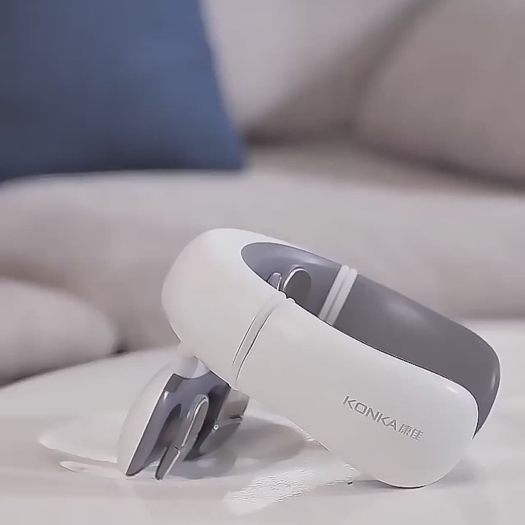 Amiriva Neck Massager with 4-head deep tissue design, heat therapy, and adjustable intensity for fast neck pain relief